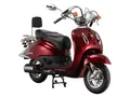 Alpha Motors Mofaroller Firenze 50 ccm EURO5 (weinrot, 45 km/h)