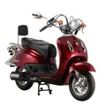ALPHA MOTORS Motorroller "Firenze", 50 cm³, 45km/h, Euro 5 - rot | weiss