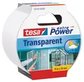 tesa Klebeband Extra Power Gewebeband (Packung) transparent - je 10 m : 50 mm