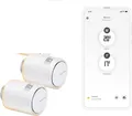 Heizkörperthermostat Netatmo 2 Pack Smarte Intelligente Thermostate NBU-4-NAV-EU