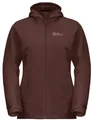 Jack Wolfskin Moonrise 3in1 Jacket Women dark maroon - Größe S