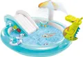 Intex Dino Spielcenter, Rund, 229x152x56 cm, Planschbecken Kinder Garten Pool