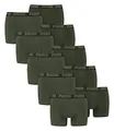 PUMA 10 er Pack Boxer Boxershorts Men Herren Unterhose Pant Unterwäsche, Farbe:038 - Green Melange, Bekleidungsgröße:XL