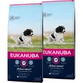 Eukanuba Adult Medium Breed Huhn Hundefutter 2 x 15 kg