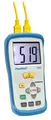 PeakTech P 5115 2-Kanal Digitalthermometer Typ-K -50 bis +1300 Grad