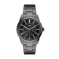 FOSSIL Pearson Uhr für Herren, Quarz Multifunktionswerk mit Edelstahl oder Lederarmband