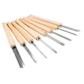Scheppach Drechsel Werkzeug Set Holzkoffer 8-tlg. für Drechselmaschine Drehbank