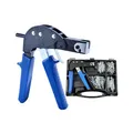 Wall Anchor Setting Tool with M4/M5/M6 Metal Cavity Dowels, Metal Cavity Expansion Dowels Pliers for Metal Cavity Wall Plugs Cavity Anchor Plasterboard