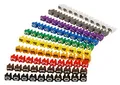 MC POWER Kabelmarker-Clips | 100er-Pack, Ziffern 0–9, für Kabel bis 3 mm | Übersichtliches Kabelmanagement