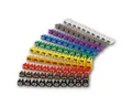 McPower Marker Kabelmarker-Clips, bunt, Kabel-Ø 1,0mm² - 3,0mm²