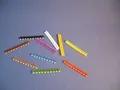 Kabelmarker-Clips - 100 Stück,bedruckt mit Ziffern 0-9,Kabeldurchmesser bis 3mm!