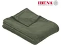 Wohndecke Uni Fleecedecke Olbia, IBENA, einfarbig schick, Kuscheldecke