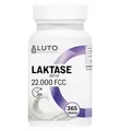 Laktase 22.000 Depot - 365 Retardtabletten (Sepismart Slow Release) - Hohe Konzentration mit 22.000 FCC Einheiten - Bei Laktose- und Milchunverträglichkeit - LUTO Supplements