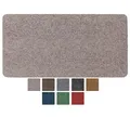ANRO Fußmatte Schmutzfangmatte Türmatte rutschfest Fußabstreifer abwaschbar robust für Eingang, Haustür, Flur innen & außen Poet Küche, 80 x 40 cm (Rechteckig)