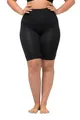 Ulla Popken Damen Miederhose, Knielang Hose, Schwarz (Schwarz 10), W(Herstellergröße: 50+)