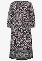 CECIL A-Linien-Kleid TOS Printed Splitneck Dress