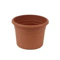 greemotion Pflanzkübel Fiona, UV-Beständiger Blumentopf aus Kunststoff, Pflanzgefäß mit Bodenlöchern, Volumen ca. 26 l, ca. Ø 45 x H 31,5