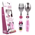 Besteck-Set Mouse | Minnie Maus | 2-teilig | Kinder Gabel und Löffel