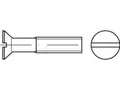 100 x Senkschrauben mit Schlitz DIN 963 A 4 M 8 x 40 A 4 VES, CAB FASTENING