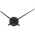 Karlsson Wanduhr Karlsson, Schwarz, Metall, 44x44x5 cm, Dekoration, Uhren, Wanduhren