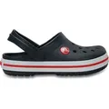 Crocs Crocband Kids Kinder Sportive Clog-Sandalen Dunkelblau (Navy/Red), 207006-485 - Blau - 36-37