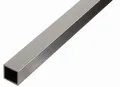 Alberts Vierkantrohr Edelstahl 10 x 10 mm Länge: 2 m