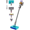 Dyson V15s Detect Submarine 2-in-1-Stabstaubsauger Akku Trocken&Nass Beutellos Nickel, Gelb