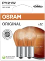 Osram KFZ-Ersatzleuchte Osram Signallampe PY21W Original 2.0 2 Stück
