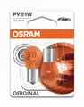 OSRAM PY21W gelb 12V 2 St. Premium Qualität Blinker Glühlampen 7507 Orange