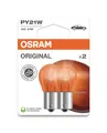Osram Original Halogen-Scheinwerferlampen PY21W, 12V, 2 Stück