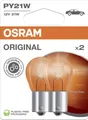 Osram Signallampe PY21W Original 2.0 2 Stück  Blinklicht