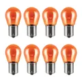 8 Glühlampen für Blinkleuchte PY21W 12V 21W BAU15s OSRAM passend für diverse PKW