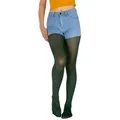 GIULIA Feinstrumpfhose Kinder Mädchen Strumpfhose Microfaser 40 Den Unifarben 40 DEN (1 St) grün 128-134