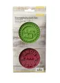 Birkmann Stempel-Set Glückskeks & Homemade 2 Keks Stempelscheiben Silikon Ø 7cm