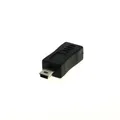 USB Adapter Micro Buchse auf Mini USB Stecker mit Lade und Synchronisationsfunkt