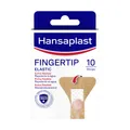 Hansaplast Fingerstrips Pflaster | Fingerpflaster | Besonders flexibler Wundschutz | Wasserabweisendes Pflaster | Schützt vor 99 % der Bakterien | 10 Stück