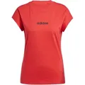Damen Adidas AG Adidas Damen T-Shirt W  LIN SJ T - Mehrfarbig - XS