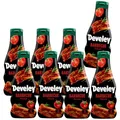 Develey – Barbecue Sauce – 8er Pack (8 x 250ml) – Rauchig-fruchtig mit Ananassaft