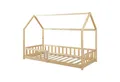 en.casa Hausbett, »Hesel« Montessori Bett Kiefernholz Holzoptik 90 x 200 cm