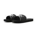Puma PURECAT 2.0 Slide Sandale, Unisex, Schwarz/Weiß, 6 UK