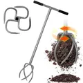 Walensee Twist Tiller 4 Zinken Handgriff Erdkralle