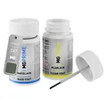 MG PRIME Autolack Lackstift Set für Dacia C67 Gris Olive Nacre Metallic/Thymian Grün Metallic Basislack Klarlack je 50ml