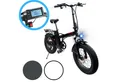 Bikesly E-Bike Faltrad Fatbike Elektrofahrrad Klapprad 20 Zoll 42V 250W Lithium-Ionen, 7 Gang Shimano Shimano 7-Gang Schaltwerk, Kettenschaltung, Brushless, 400 Wh, (inkl. Werkzeug)