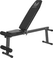 GYRONETICS® Hantelbank - Multifunktion, Rückenlehne 8-Fach und Sitz 3-Fach verstellbar, klappbar, bis 200kg Belastbar - Schrägbank, Trainingsbank, Negativbank, Flachbank, Sit Up Bank, Fitness