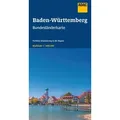 ADAC BundesländerKarte Deutschland Blatt 11 Baden-Württemberg 1:300 000
