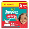 Pampers Baby-Dry Pants Größe 5, 160 Stück, 11kg-17kg, 360° auslaufsichere Passform für Tag und Nacht