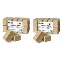 Ruf Holzbrikett 20kg Mischholzspähne rechteckige Form aus deutschen Wäldern helle Farbe 2x10kg