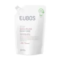 EUBOS BASIS PFLEGE | Flüssig Wasch + Dusch Nachfüllbeutel | Milde Waschlotion für empfindliche Haut | Gegen unreine Haut | pH-hautneutral | Hautverträglichkeit dermatologisch bestätigt | 400ml