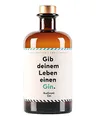 FLASCHENPOST GIN - Gib deinem Leben einen Gin - Handmade Deutscher Premium Gin mit frischen Zitrus- und Wacholdernoten (0,5l)