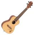 Wunderschöne Ortega Konzert Ukulele aus Sapele in Natur - Ideal für unterwegs!